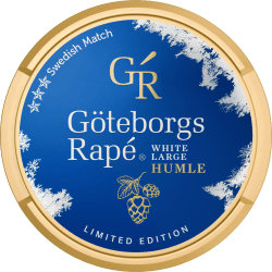 Göteborgs Rapé Humle White Portion - Snussidan