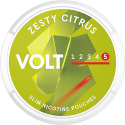 VOLT Zesty Citrus Slim #5 Extra Strong All White Portion - Snussidan