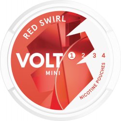 VOLT Red Swirl 1 Mini - Snussidan