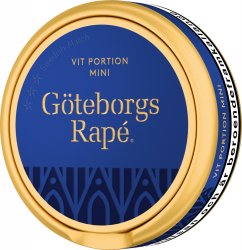 Göteborgs Rapé White Mini - Snushallen
