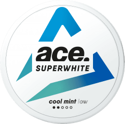 ACE Superwhite Cool Mint Low #2 SLIM - Snussidan
