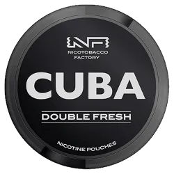 Cuba Cuba Black Double Fresh Extra Strong - nikotinpåsar