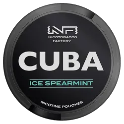 Cuba Cuba Black Ice Spearmint Normal - nikotinpåsar
