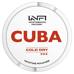 Cuba Cuba White Cold Normal - nikotinpåsar