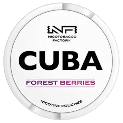 Cuba Cuba White Forrest Berries Normal - nikotinpåsar
