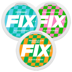 FIX Mixpack 3-Pack Strawberry Pineapple Peppermint S4