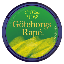 Göteborgs Rapé Citron x Lime Vit Portion