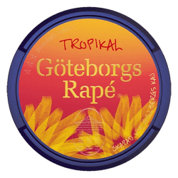 Göteborgs Rapé Tropikal Vit Portion