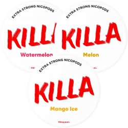 KILLA Mixpack Killa Watermelon, Killa Melon, Killa Mango Ice