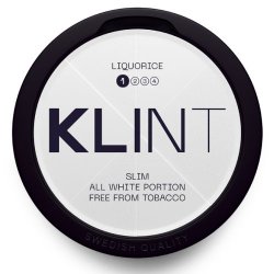 Klint Liquorice #1 All White Portion