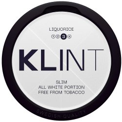 Klint Liquorice #3 All White Portion