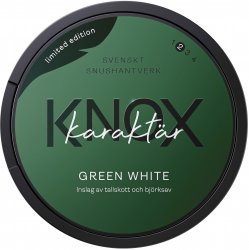 Knox Karaktär Green White Limited Edition