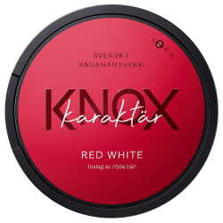 Knox Karaktär Red White Portion - Snussidan
