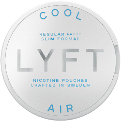 LYFT Cool Air Regular All White - Snussidan