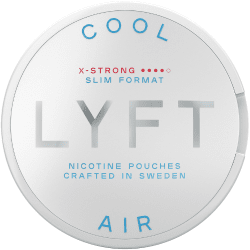 LYFT Cool Air X-Strong All White - Snussidan