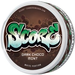 Score Dark Choco Mint White Portion - Snussidan