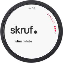 Skruf No. 26 Slim Strong White