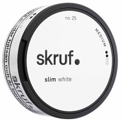 Skruf Slim Original White No. 25