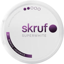 Skruf Superwhite No. 56 Nordic Liquorice 6mg