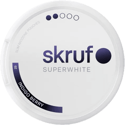 Skruf Superwhite No. 62 Indigo Berry 6mg