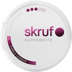 Skruf Super White No. 63 Purple Cassice 9mg