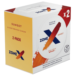 ZoneX Sunset #4 Slim 2-PACK - Snussidan