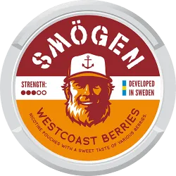 Smogen Smögen Westcoast Berries 8mg - nikotinpåsar