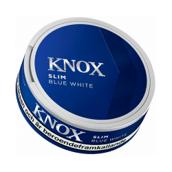 Knox Slim Blue White Portionssnus - Snushallen