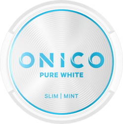 Onico Pure White Slim Mint - Snushallen