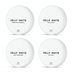 Mixpack Kelly White Slim All White - Snussidan