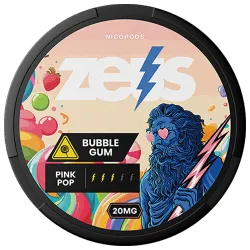 Zeus Zeus Bubble Gum Strong - nikotinpåsar
