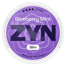 ZYN Blueberry Mint Slim Extra Strong S4
