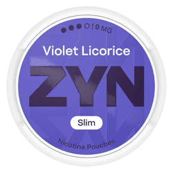 ZYN Violet Licorice Slim 9 mg