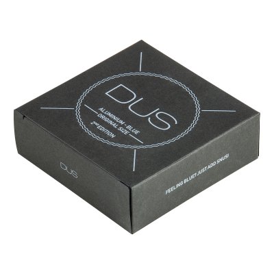 Snusdosa DUS Aluminium Blå - Snussidan