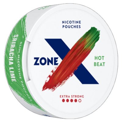 ZoneX Hot Beat #4 Slim All White