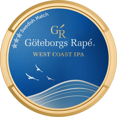 Göteborgs Rapé West Coast IPA White Portionssnus - Snussidan