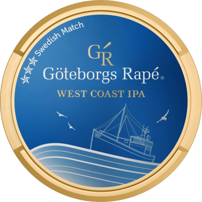 Göteborgs Rapé West Coast IPA White Portionssnus - Snussidan