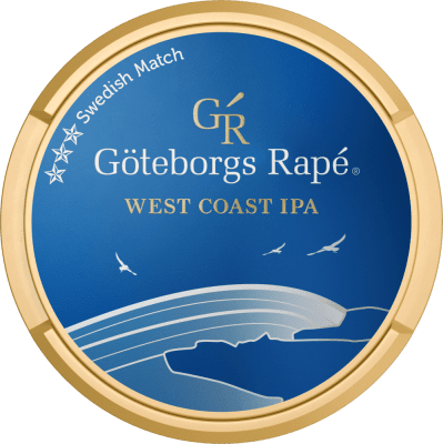 Göteborgs Rapé West Coast IPA White Portionssnus - Snussidan