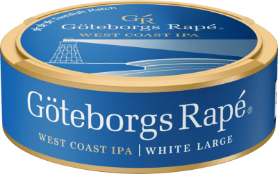 Göteborgs Rapé West Coast IPA White Portionssnus - Snussidan