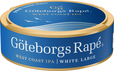 Göteborgs Rapé West Coast IPA White Portionssnus - Snussidan