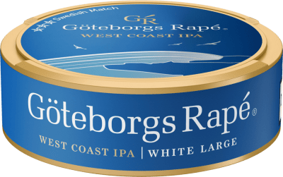 Göteborgs Rapé West Coast IPA White Portionssnus - Snussidan