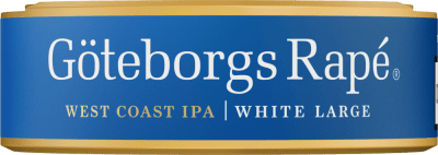 Göteborgs Rapé West Coast IPA White Portionssnus - Snussidan