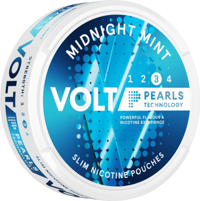 VOLT Pearls Midnight Mint Strong 3 Slim - Snussidan