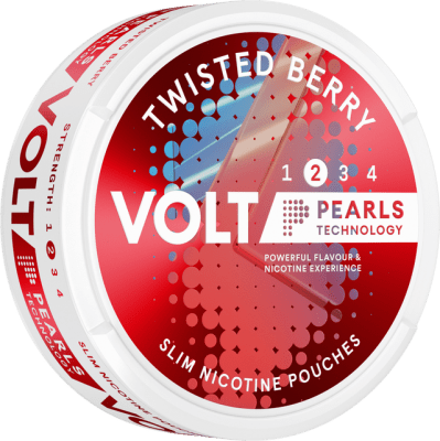 VOLT Pearls Twisted Berry 2 Slim - Snussidan