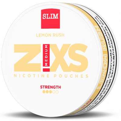 Zixs Lemon Rush Medium SLIM - Snussidan