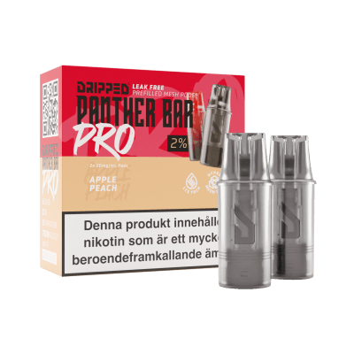 Dripped Panther Pro Pod Apple Peach