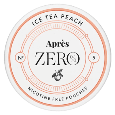 Après No.5 Ice Tea Peach Zero