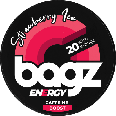 BAGZ Energy Strawberry Ice