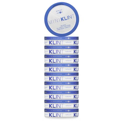 Klint Blåklint #3 MINI All White Portion - Snussidan