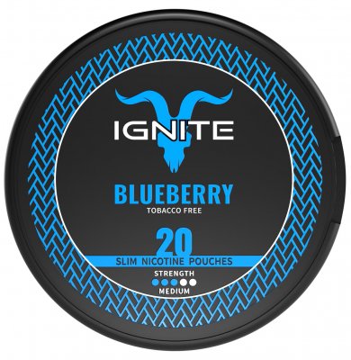 IGNITE Blueberry All White